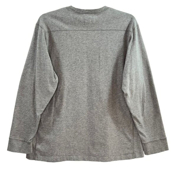 Old Navy Mens Size XXL T Shirt Long Sleeves Stretch Crew Neck Grey - Picture 4 of 11